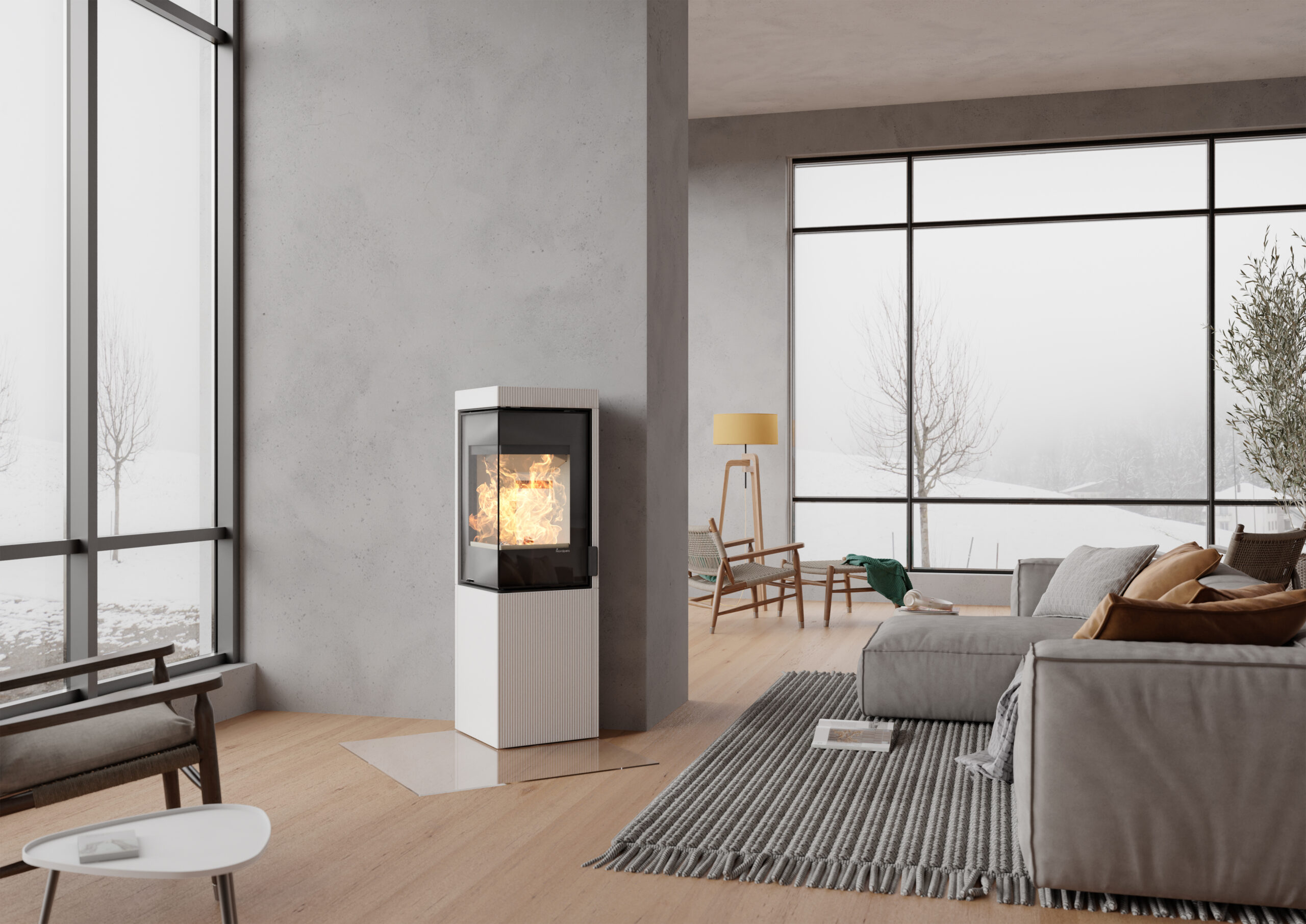 Nordpeis Quadro Colorado White Exclusive - Bilde 3