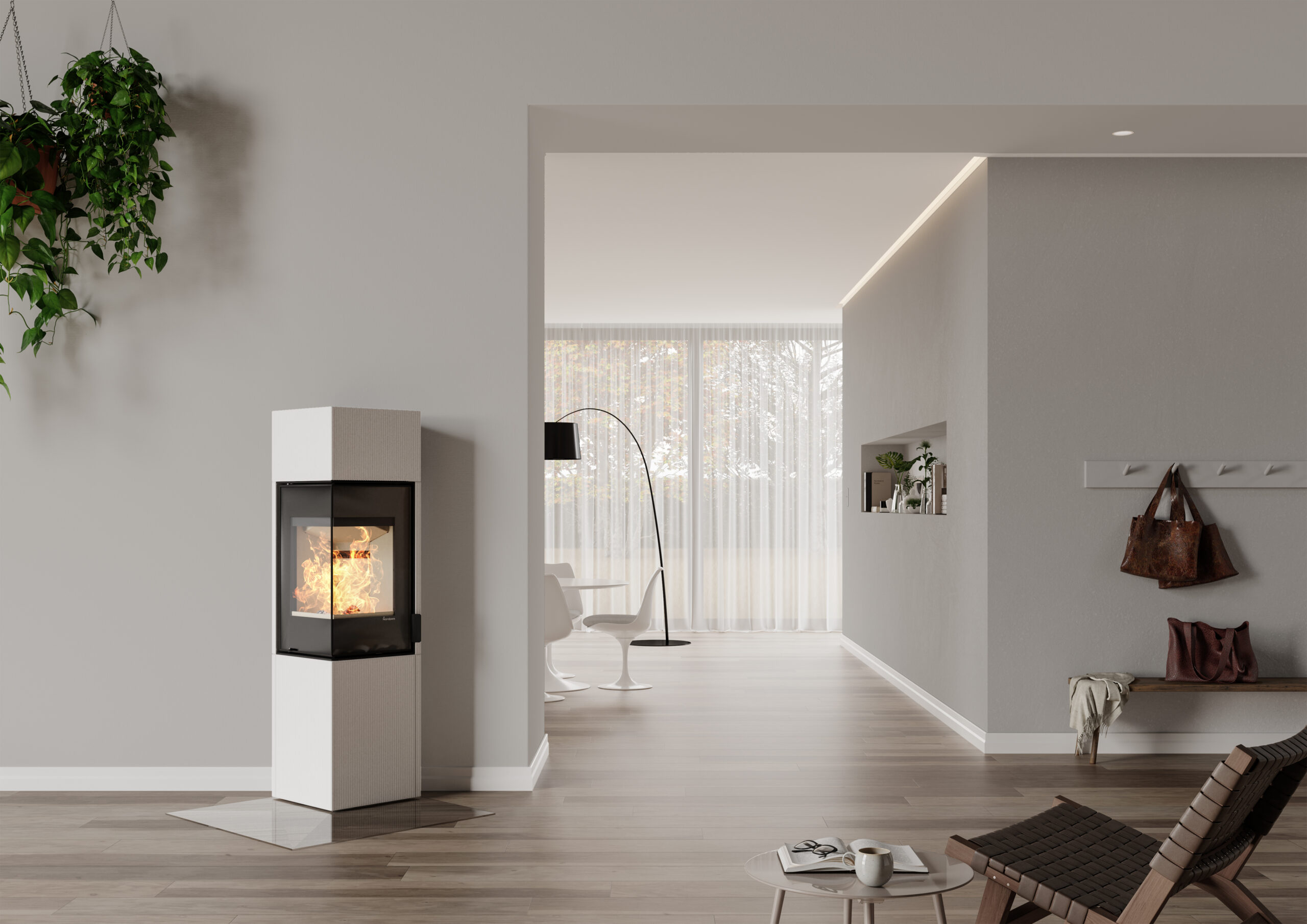 Nordpeis Quadro Colorado White Exclusive High - Bilde 3
