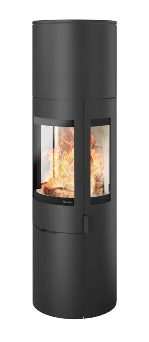 Nordpeis Origo High DV med sideglass lys Thermotte